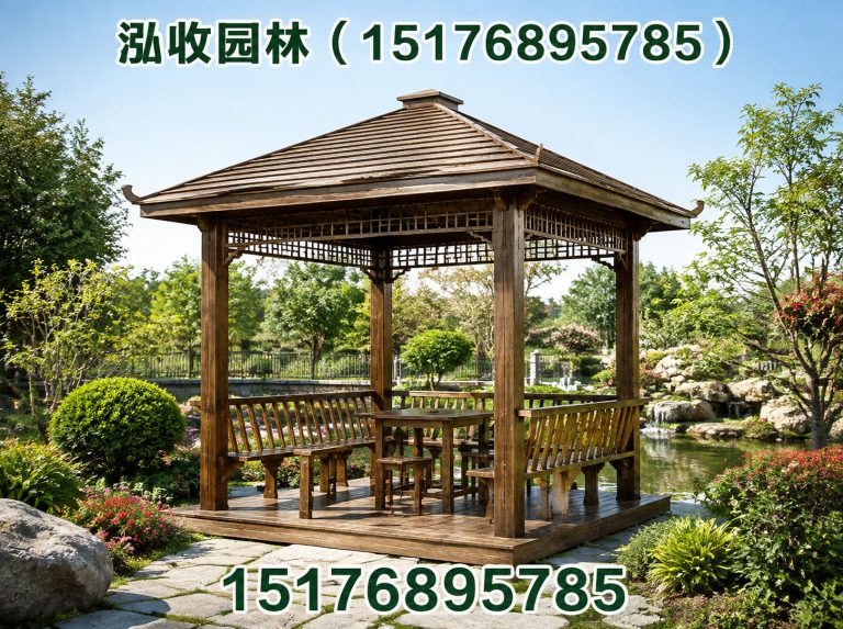德州京津冀防腐木工程展示图